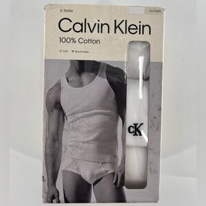 Calvin Klein pack of 5 men’s tank top xl